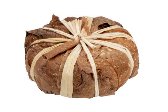 Banon, French Provencal goat cheese / transparent background