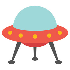 Space Playful UFO clipart, Outer Space illustration, Colorful Space design sublimation
