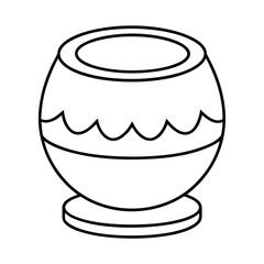 create a ceramic egg holder