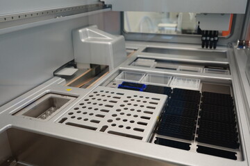 Automated DNA extraction.