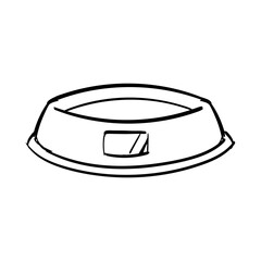 Hand Drawn Pet Veterinary Outlined Illustration