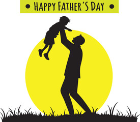 A Father's Embrace Celebrating Father's Day