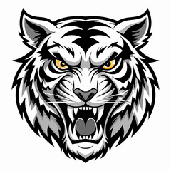tiger head vector