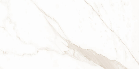 polished White ceramic tile, Premium Calacatta marble texture.