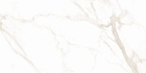polished White ceramic tile, Premium Calacatta marble texture.