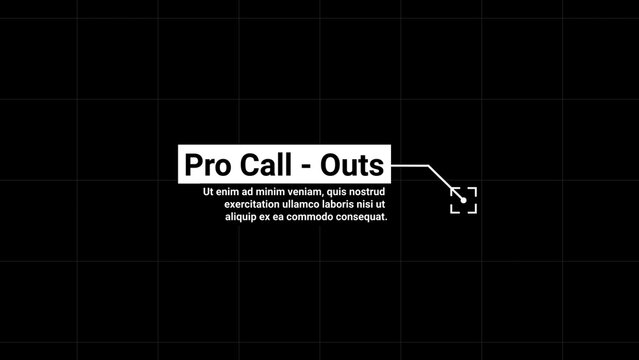 Call - Outs 10