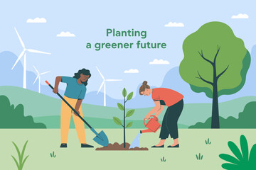 golfer on a golf course