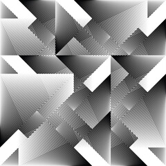 Основные RGB op art modern background, creative dynamic pattern, vector texture