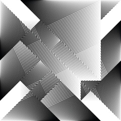 Основные RGB op art modern background, creative dynamic pattern, vector texture
