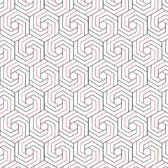 Seamless geometric vector pattern with vintage triangle shapes for textile design art.