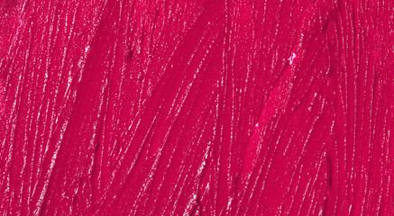 Red lipstick texture background.