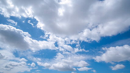 clear blue sky background,clouds with background, Blue sky background with tiny clouds. White fluffy clouds in the blue sky. 