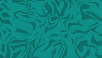 Abstract teal background with wavy pattern and fluid design elements