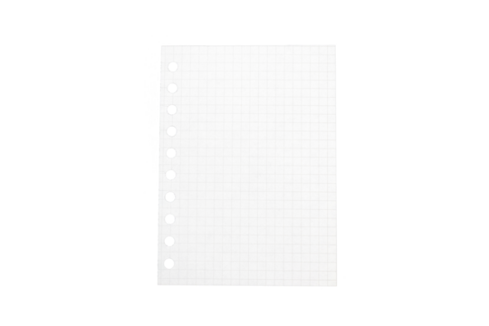 Torn paper notebook craft paper cutout