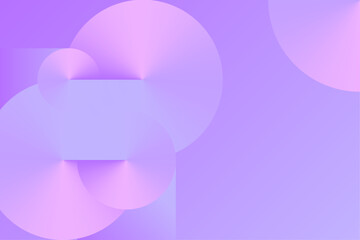 Abstract radial background with smooth spirals and light purple gradients forming soft circular shapes in a modern layout