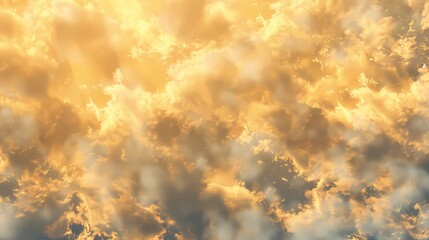 Cloudscape texture with radiant sun rays breaking through, ideal for atmospheric backgrounds, uplifting visuals, and nature-inspired compositions.