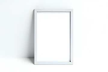 Realistic Frame Mockup with Clean Background – Perfect for Displaying Your Artwork and Designs