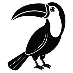 toucan vector sihouette