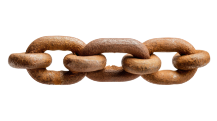 Rusty Chain: A close-up shot reveals a section of a weathered, rusty chain. This evocative image is perfect for adding a touch of industrial character to your project.