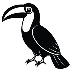 toucan vector sihouette