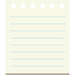 Lined Paper Sheet