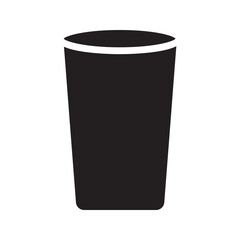 Glass drink icon. vector illustration