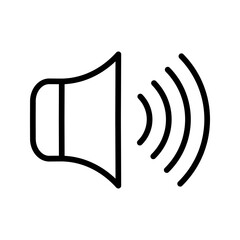 Speaker Icon. Voice Icon, Vector Illustration