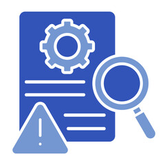 Obraz premium Business Risk Management Icon Element For Design 