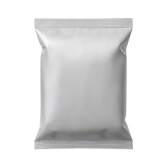 Silver Foil Pouch Mockup - Customizable Food Packaging Design