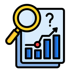 Gap Analysis  Icon Element For Design	