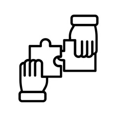 Teamwork and Partnership Icon