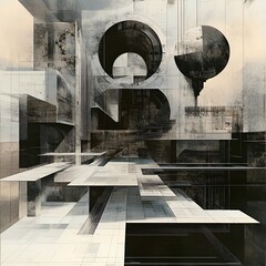Unraveling secrets through shadowed structures.

