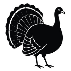 turkey vector sihouettte