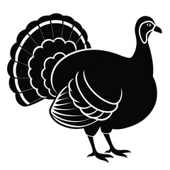 turkey vector sihouettte