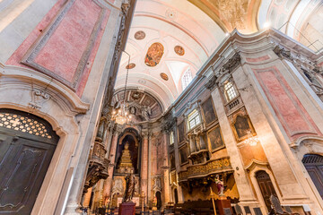 Naklejka premium paroquial de graca church, Lisbon, Portuga