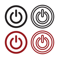 power button silhoutte