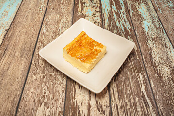 Creamy cheesecake is the quintessence of indulgence