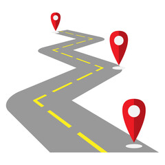 Road Map Route