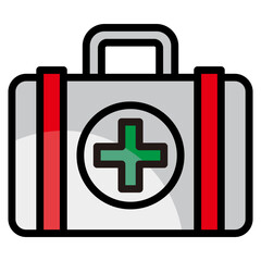 First Aid Kit  Icon Element For Design
