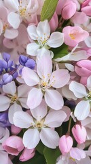 A stunning still life composition of a colorful mixed flower bouquet
