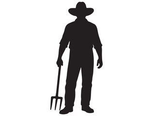 FARMER SILHOUETTE