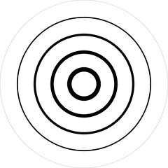 Circle line dynamic pattern. Technology elements