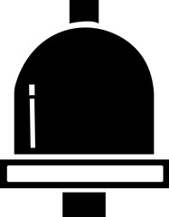 Notification bell icon , alert icon for incoming inbox message, ringing bell icon set with alert and reminder symbols. Includes mobile and web app elements, perfect for social media, messages, updates