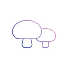 Mushroom  Vector icon