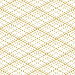 Crisscross Gold Diagonal Grid Background