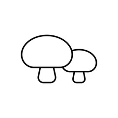 Mushroom  Vector icon