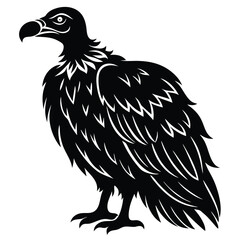Fototapeta premium vulture vector sihouette