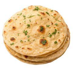 chapati png flatbread png Indian bread png traditional roti png food item png transparent background image