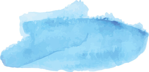 blue watercolor abstract background. blue iceberg in the mountains