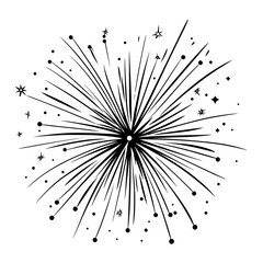 Sparkle effect illustration black art vector